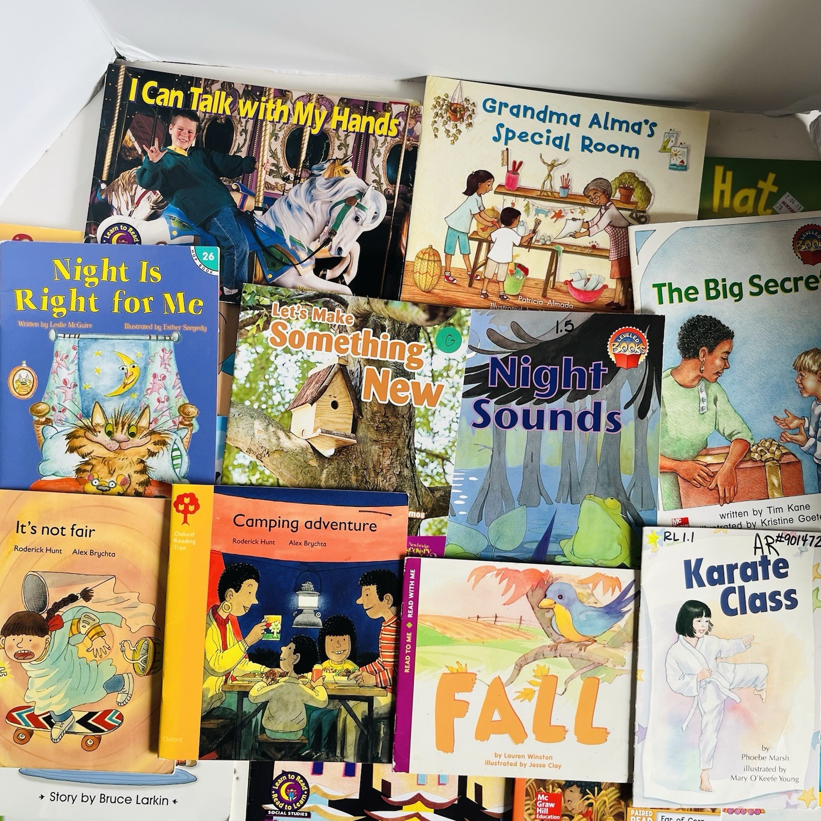Lot 60 Leveled Readers Kids Books Kindergarten 1st Grade Classroom Library Mixed