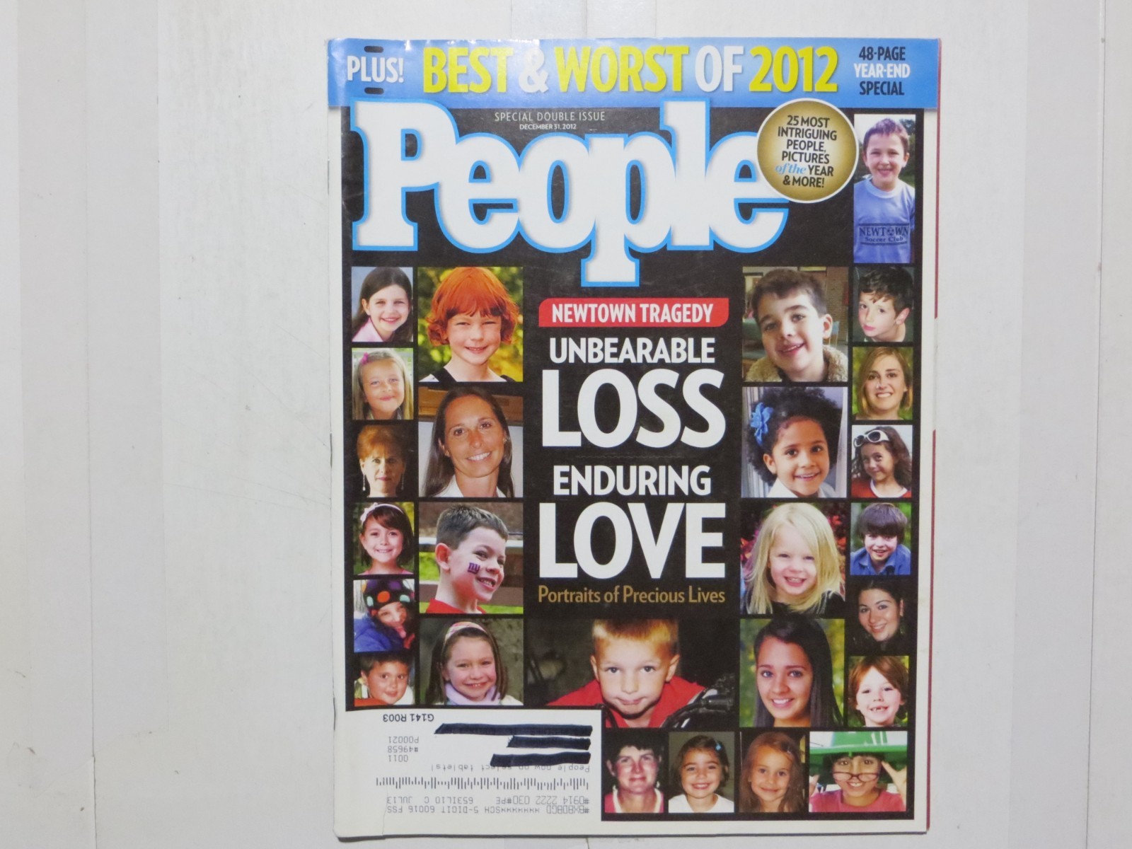 People Magazine – December 31, 2012 – True Crime – Newtown Tragedy F2