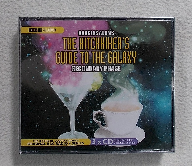 The Hitchhiker’s Guide to the Galaxy : Secondary Phase BBC Audio 3 x CD ~ SEALED