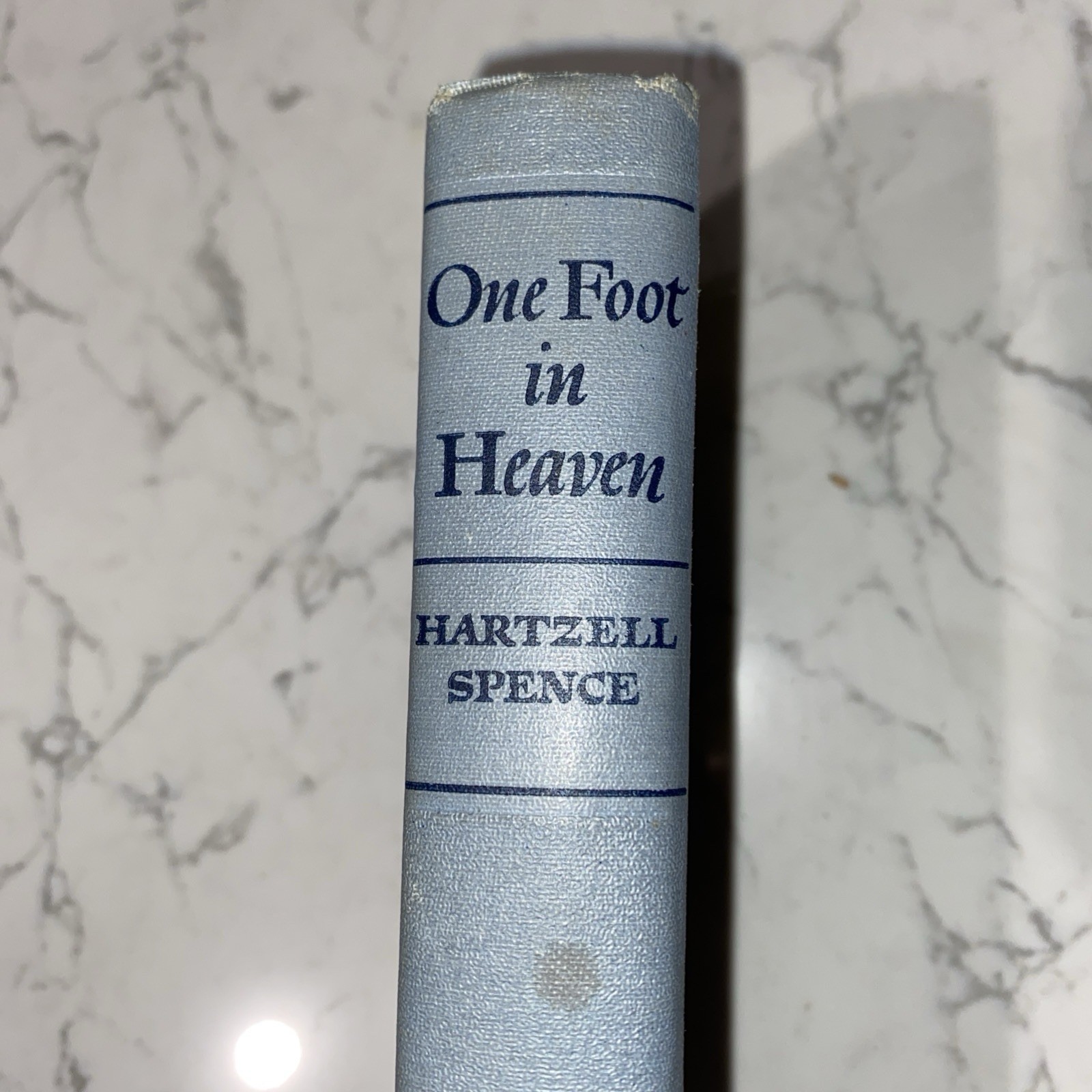 One Foot in Heaven by Hartzell Spence 1940 HC 1st Grosset Dunlap Ex Library