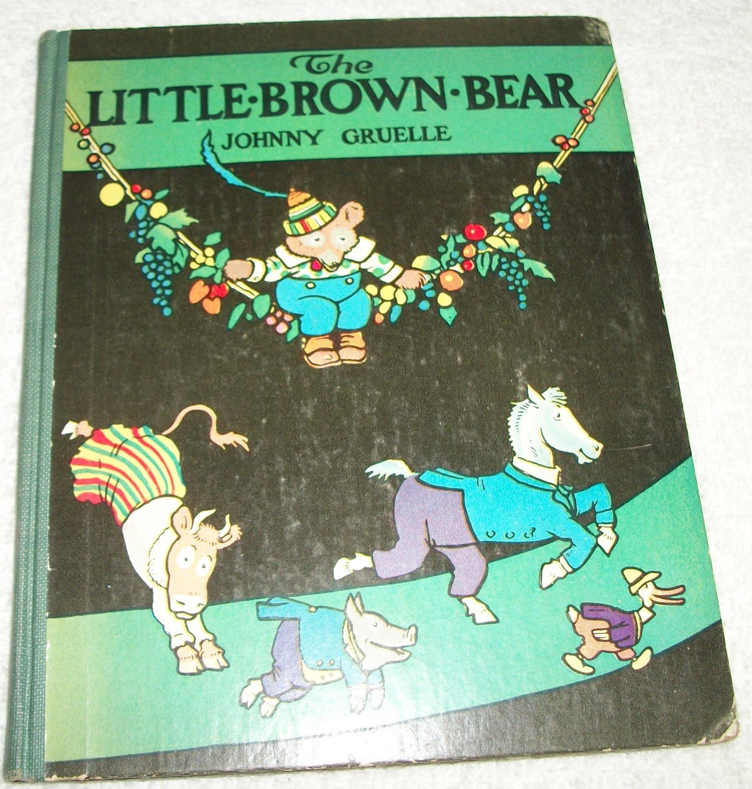 Antique The Little-Brown-Bear by Johnny Gruelle; M.A.Donohoe, 1920, 1st Edition