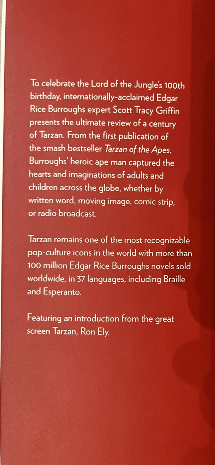 Tarzan the Centennial Celebration – Slipcase Limited Special Edition signed