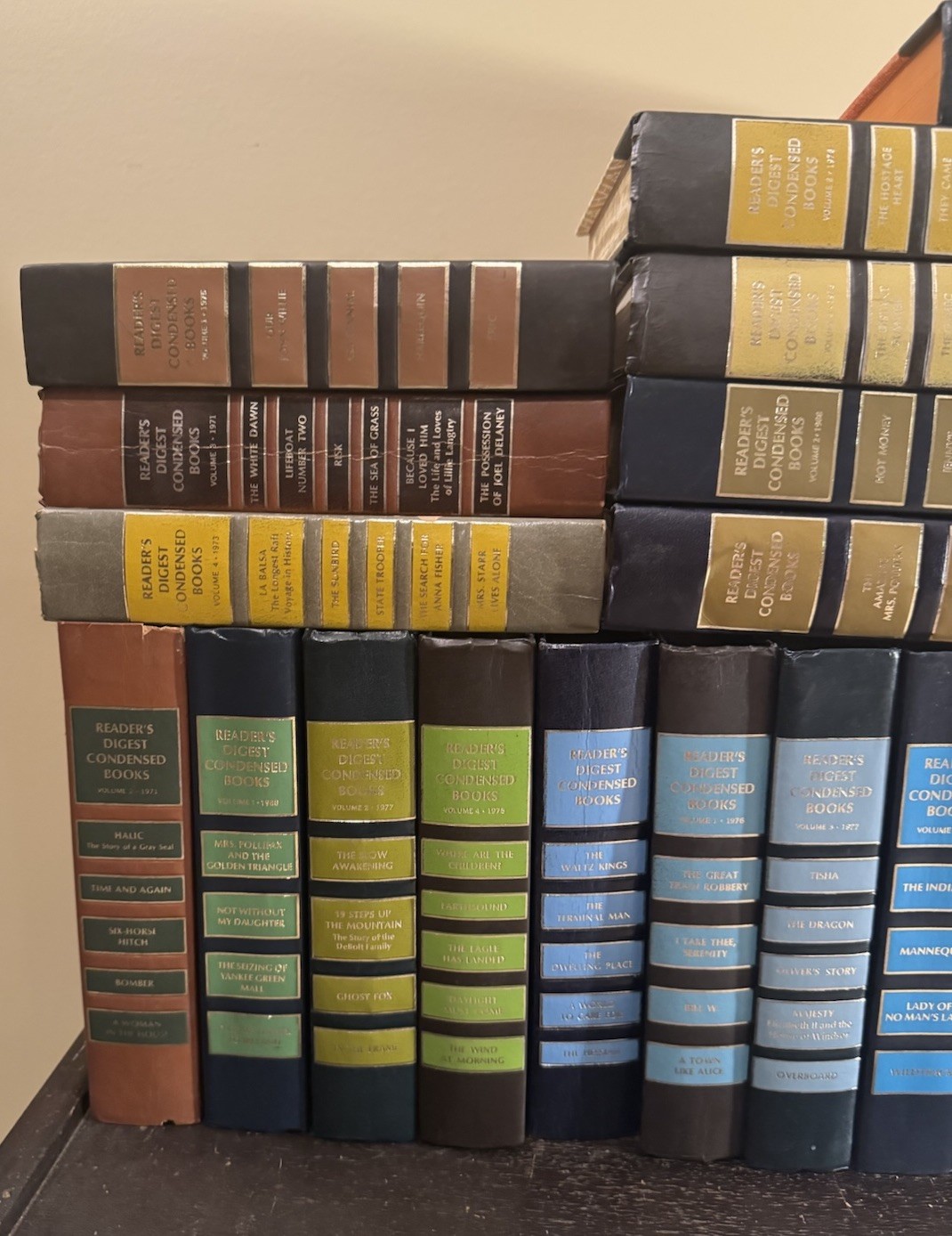 Vintage Decorative Readers Digest Cond. Books-60/70s-Lot of 54