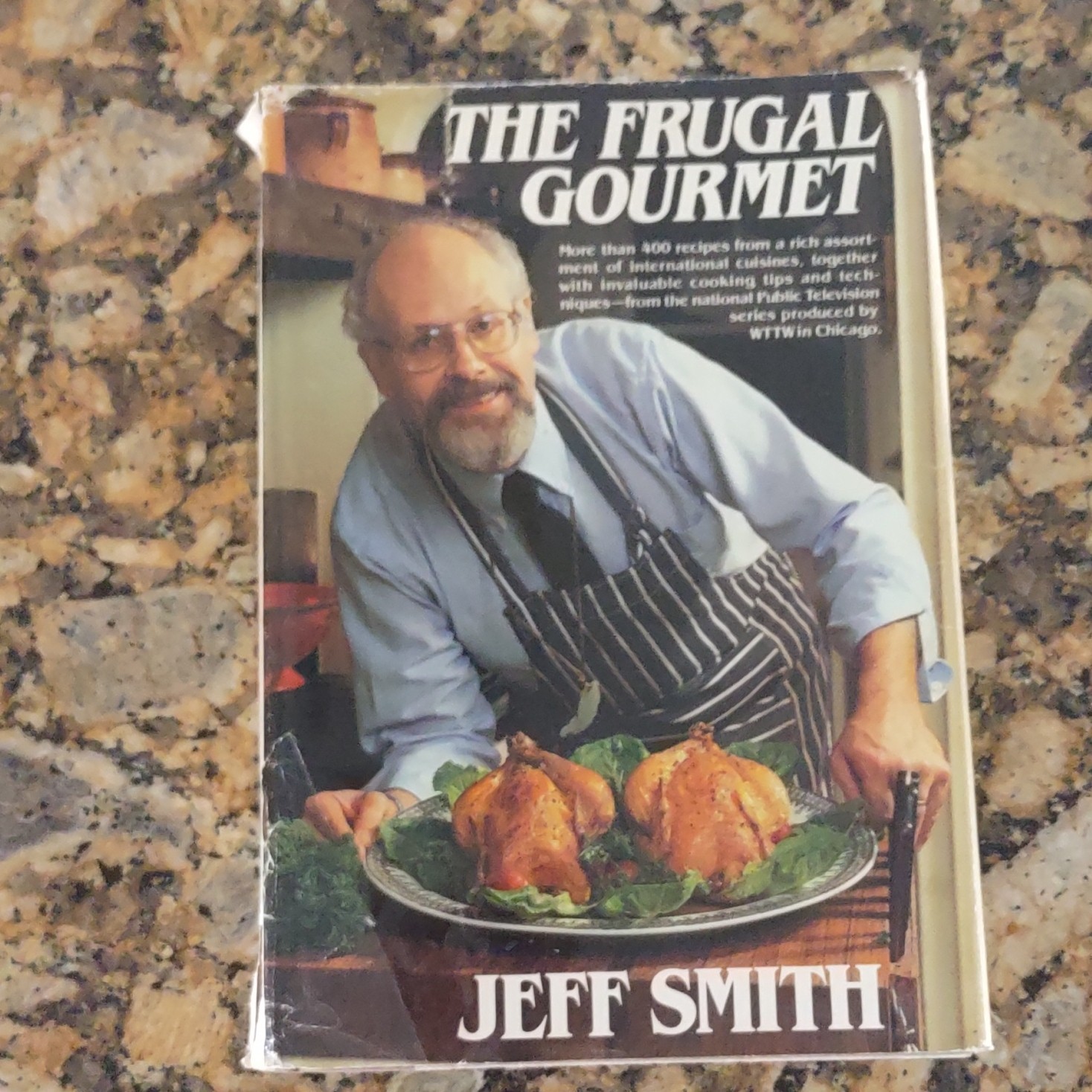 Jeff Smith The Frugal Gourmet Hardcover Dust Jacket Illustrated English