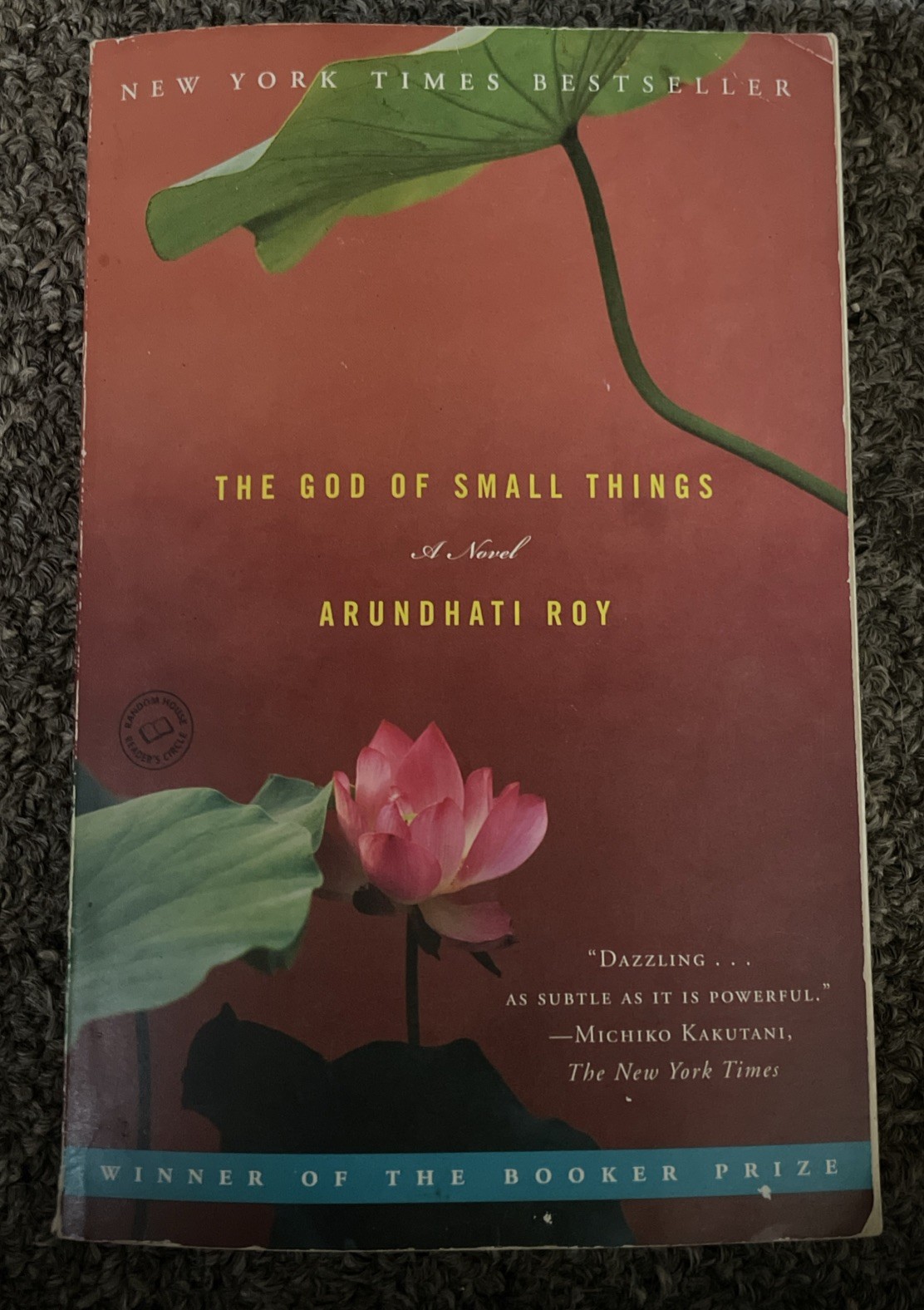 God of Small Things : A Novel by Arundhati Roy 2008 Trade Paperback Random House