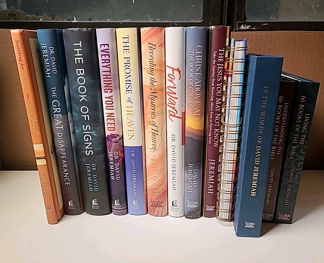 Lot of 13 Dr David Jeremiah Hardcover Christian Books Very Good