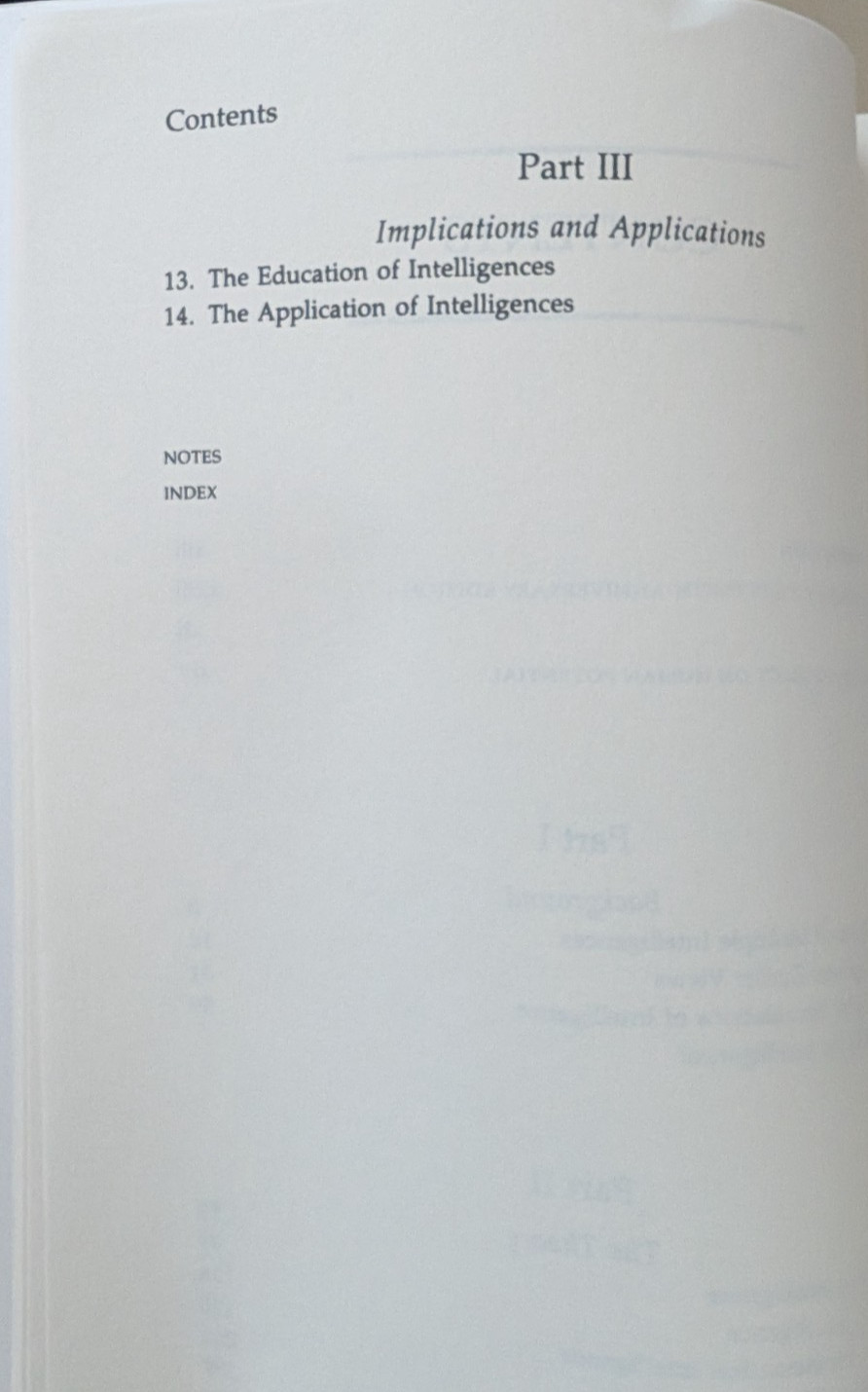 Frames of Mind: The Theory of Multiple Intelligences by Howard E Gardner