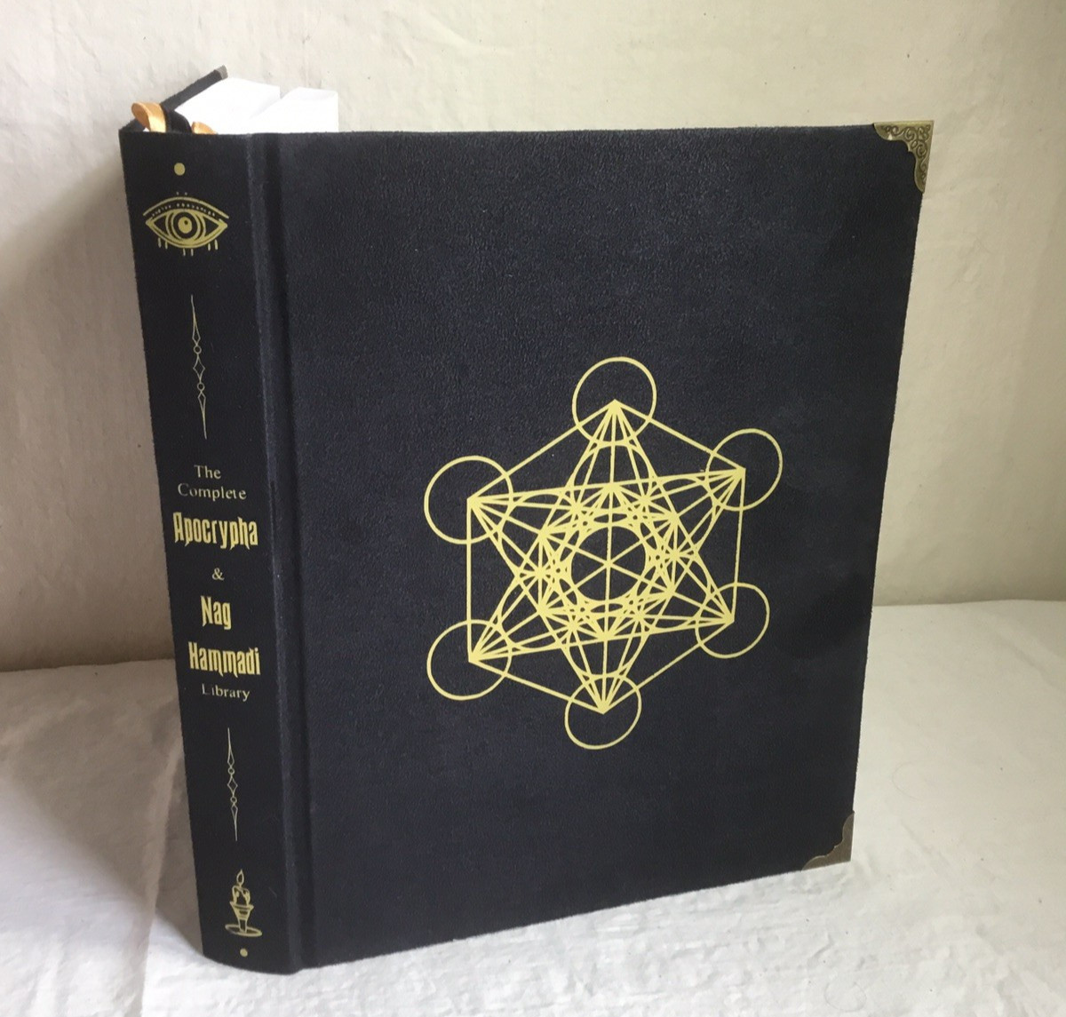 The Complete Apocrypha and Nag Hammadi Libraries, Hand Bound in Suede, Gnostic