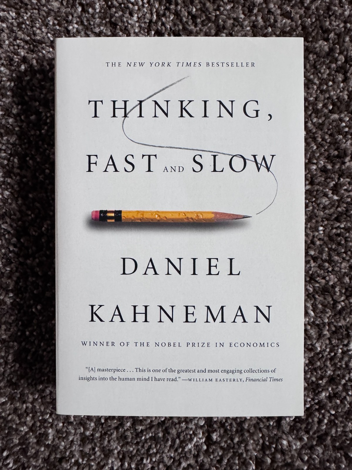 Thinking, Fast and Slow by Daniel Kahneman (2013, Trade Paperback)