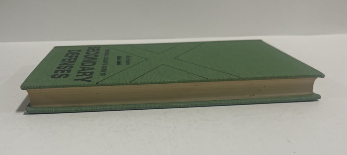 Scarce Football Coach’s Guide to Secondary Defenses 1964 Hughes 1st Ed HC DJ