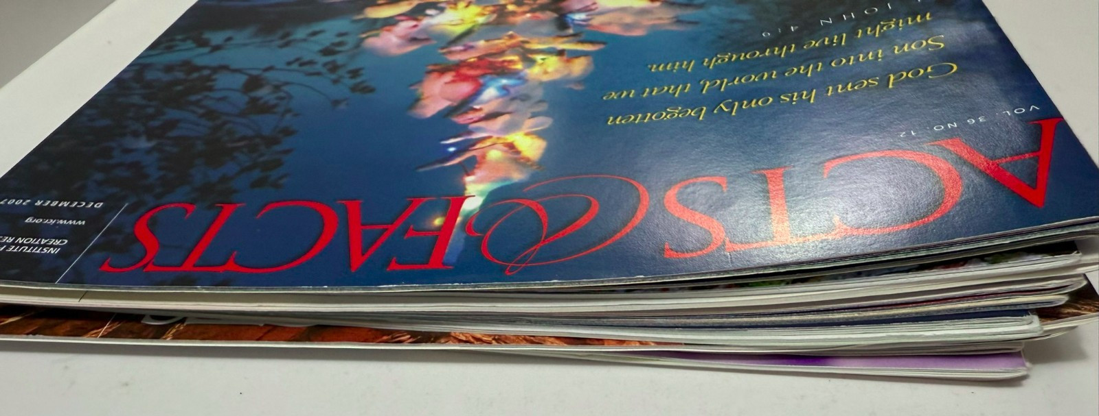 Lot of 15 Acts & Facts Magazine Issues Homeschooling Educational 00s 2010s etc