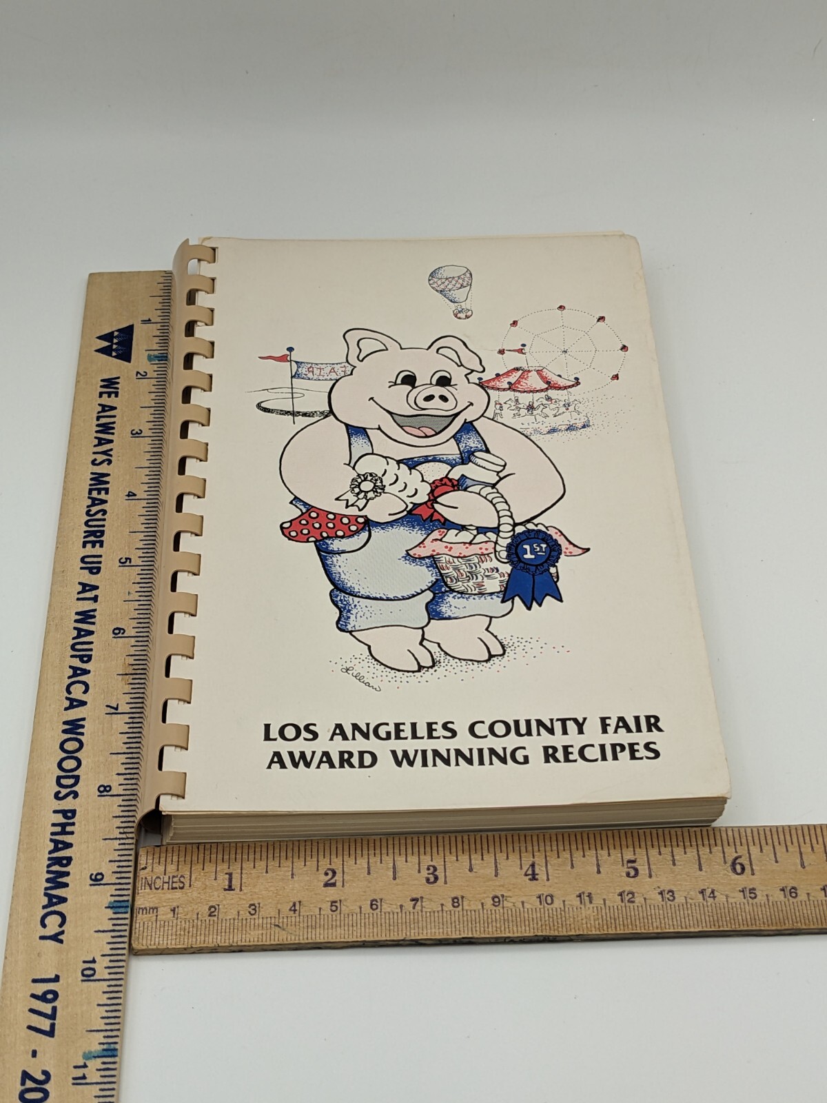 Vintage Cookbook Los Angeles County Fair 1983 Award Winning Recipes 220 Pages
