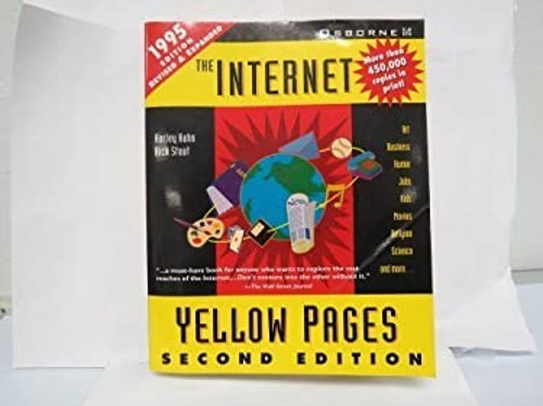 The Internet Yellow Pages Paperback Harley, Stout, Rick Hahn
