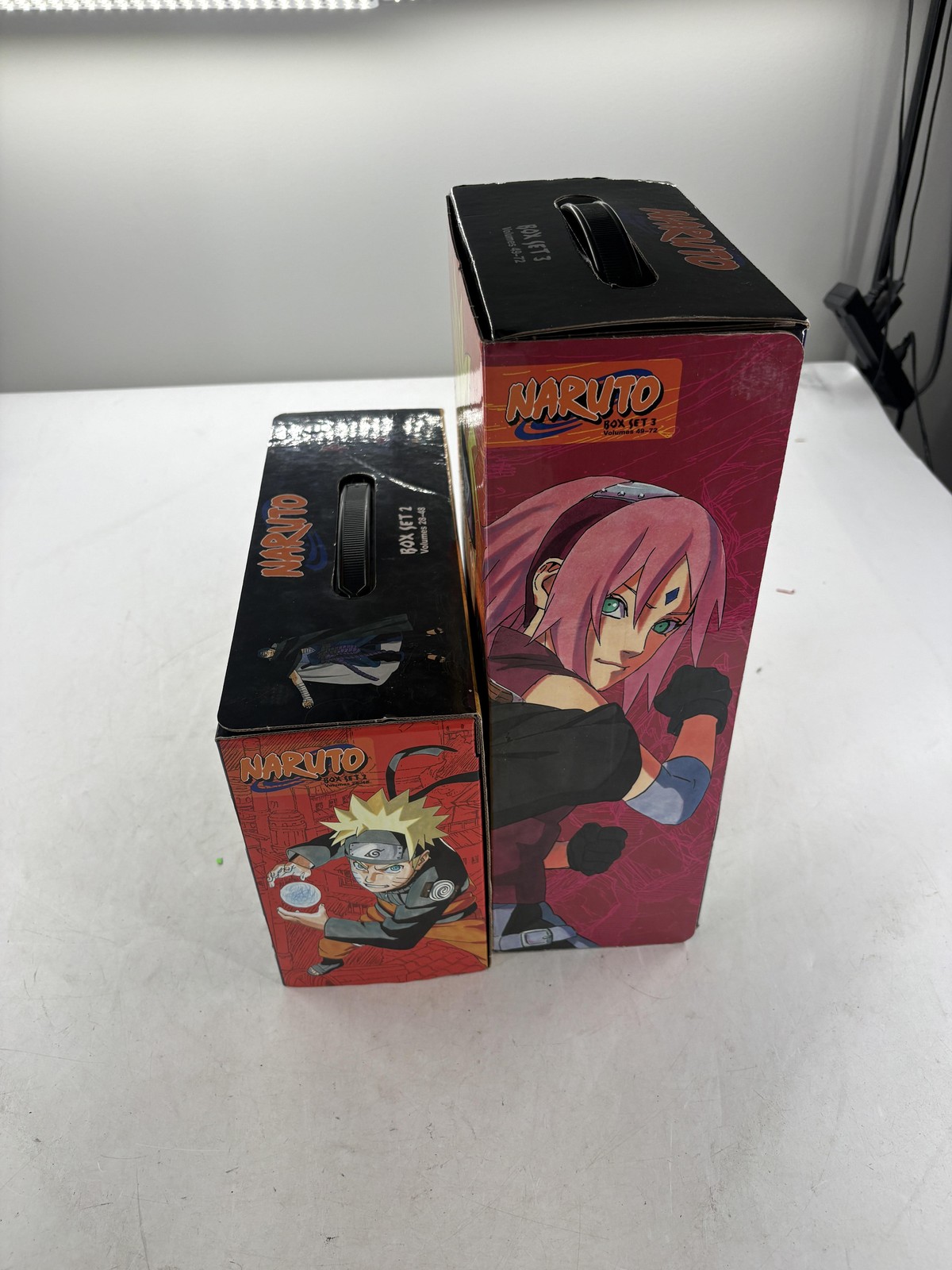 Naruto Masashi Kishimoto Manga Box Set 28-72 English VIZ Anime Shonen Jump
