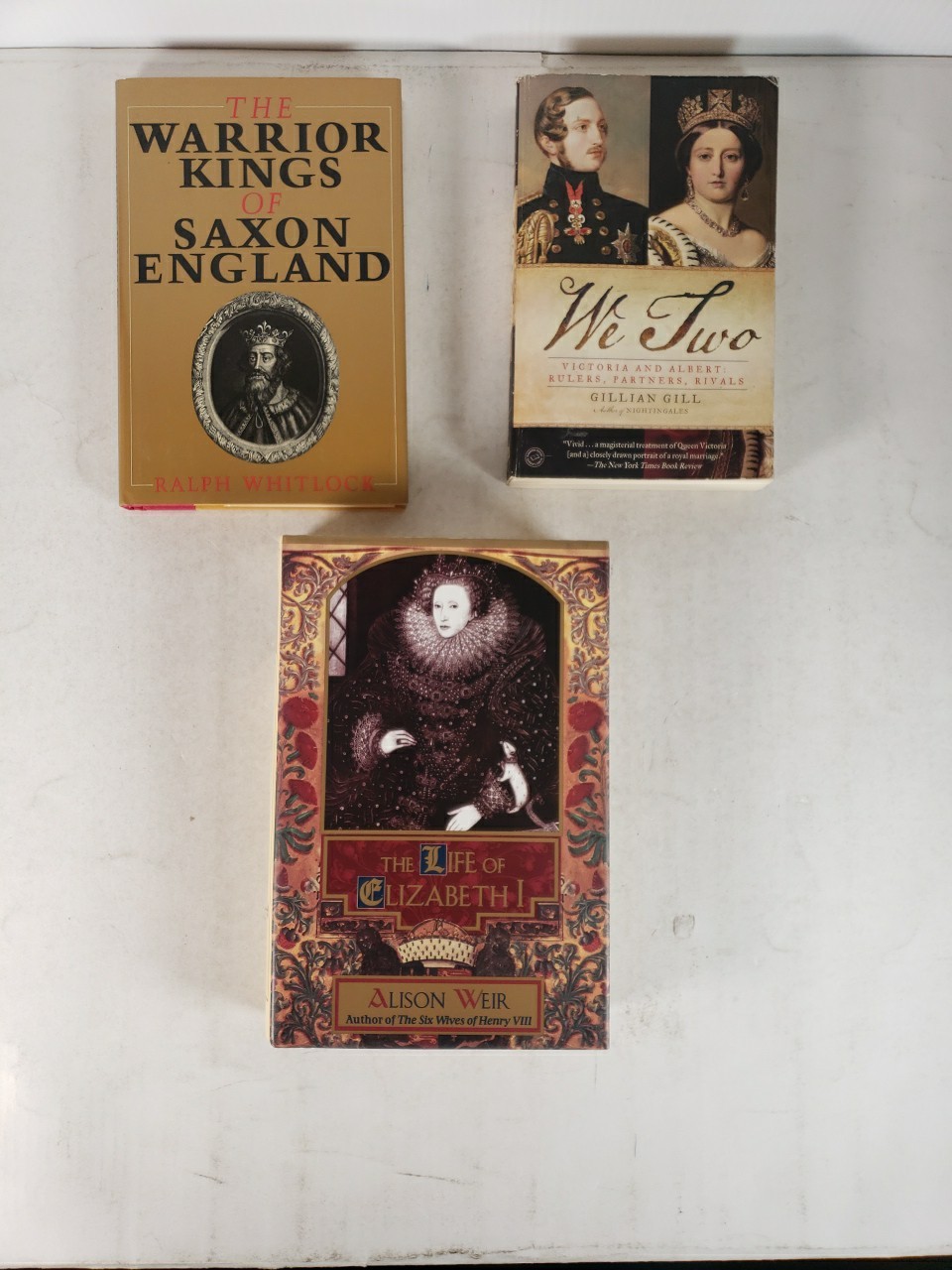 British Royalty History (9 Book Lot) England, United Kingdom, Kings, Queens