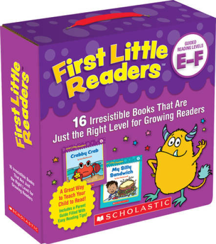 First Little Readers Parent Pack: Guided Reading Levels E & F: 16 Irresis – GOOD