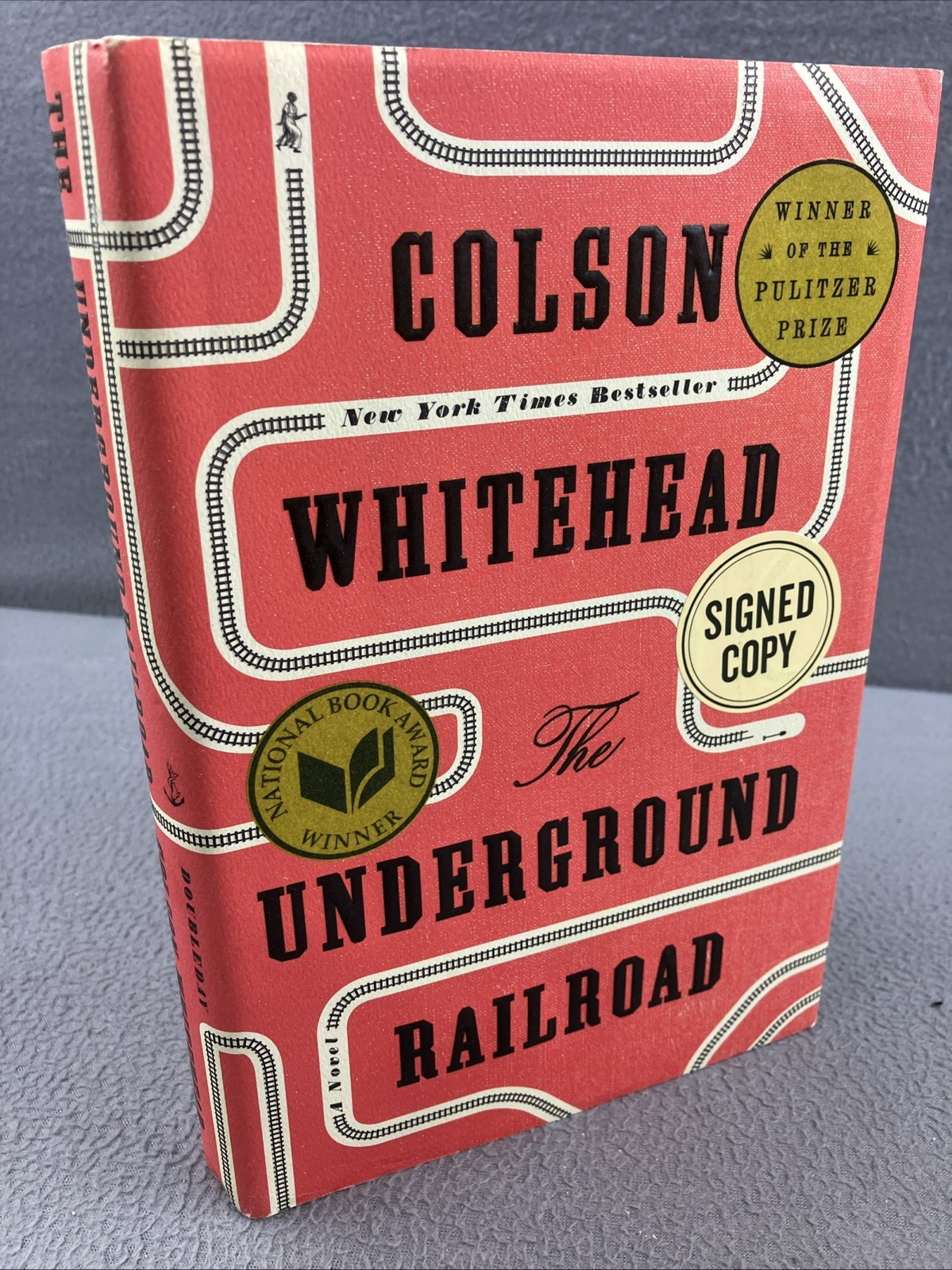 The Underground Railroad (Pulitzer) Colson Whitehead 1st print * SIGNED COPY
