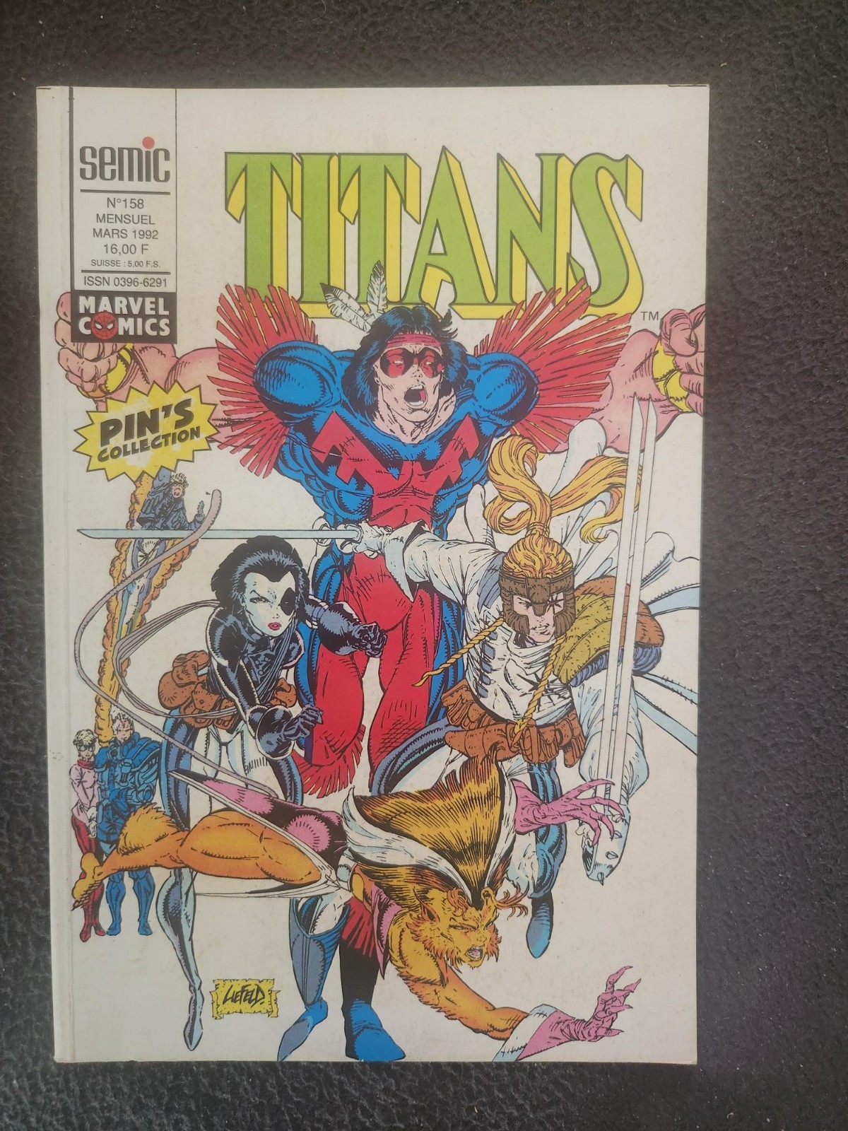 Marvel Titans No. 158 French Edition 1992-Excellent Condition-Very Nice!