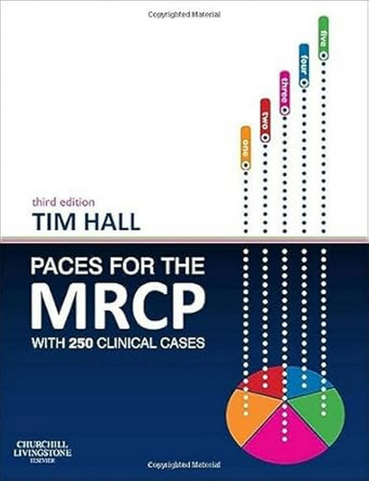 NEW: PACES for the MRCP : With 250 Clinical Cases by Hall Tim -9780702051418