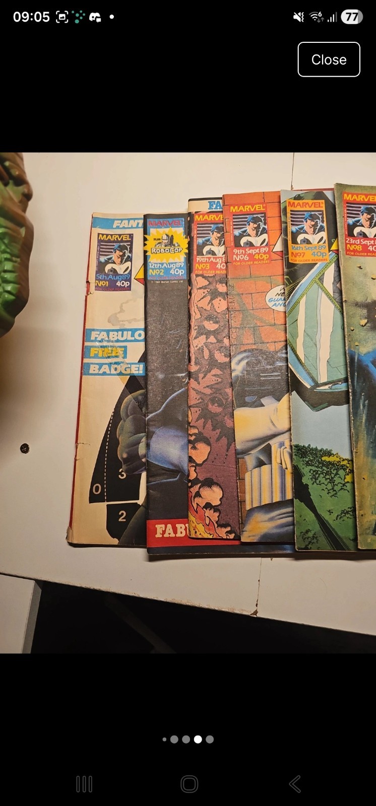 Marvel Punisher Comics Bundle 1980s