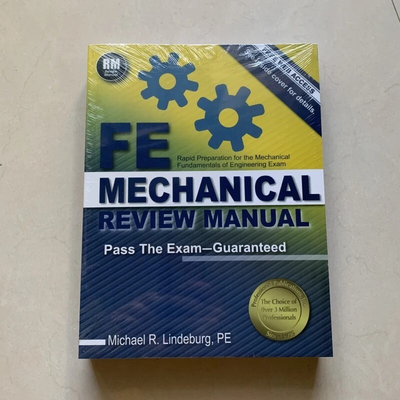 PPI FE Mechanical Review Manual, New Edition by Michael R. Lindeburg