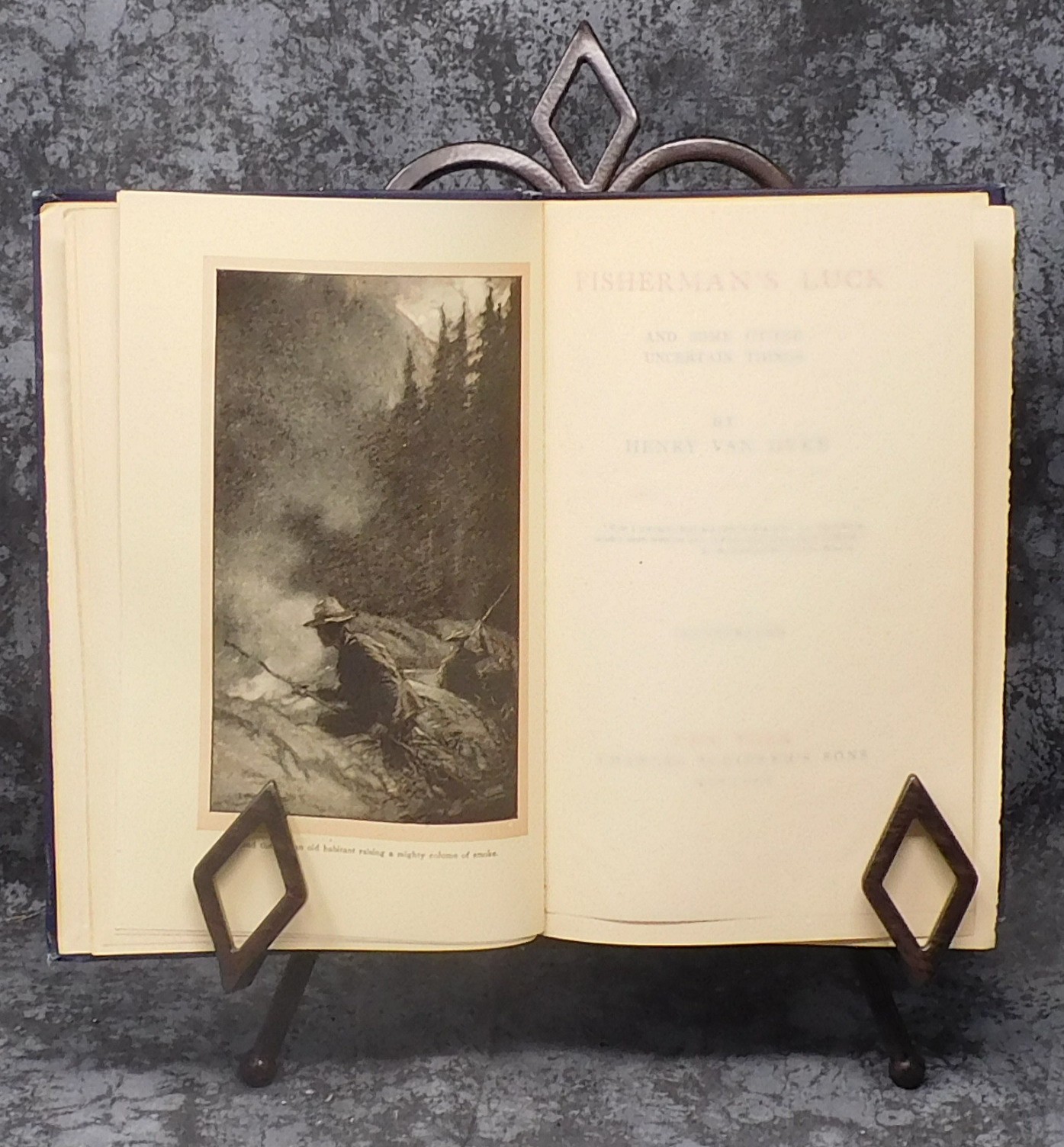 Fisherman’s Luck by Henry Van Dyke, 1905, Charles Scribner’s Sons HB