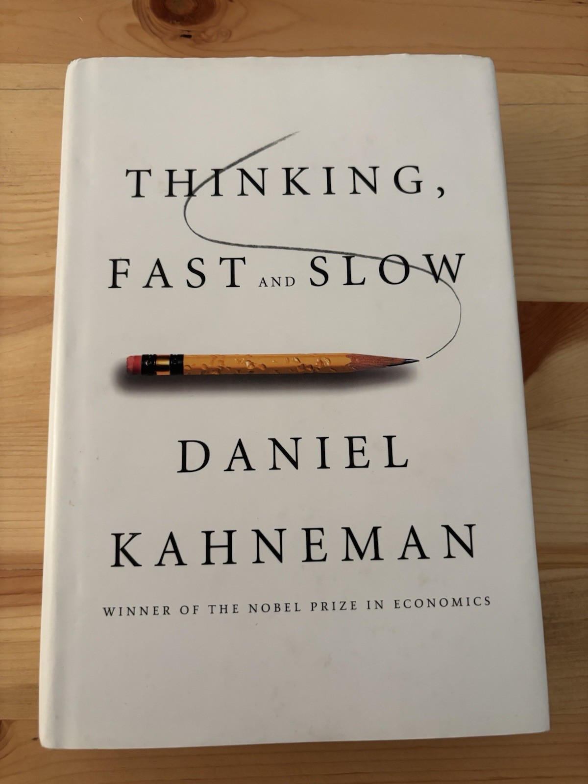 Daniel Kahneman Thinking Fast and Slow Hardcover Decision-Making Psychology