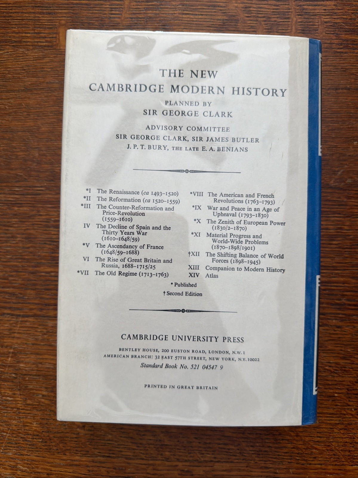 THE NEW CAMBRIDGE MODERN HISTORY IX. WAR & PEACE IN AN AGE OF UPHEAVAL 1793-1830