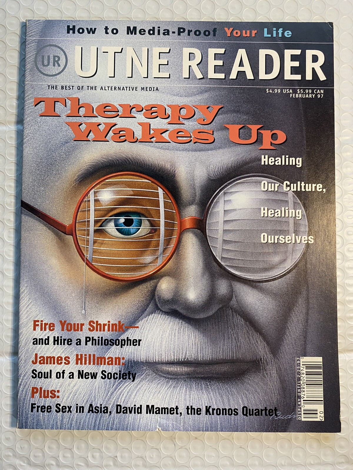 UTNE READER Magazine Back issues, Your Choice $5.99 Each