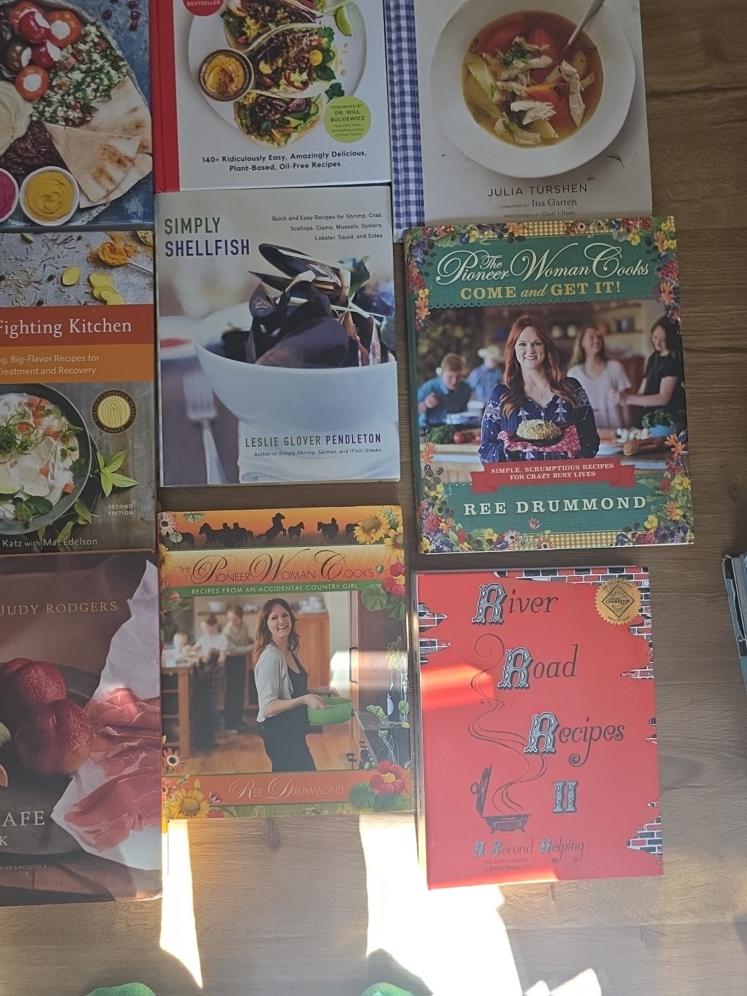 Cookbook Lot Of 22 Books Instant Library Pioneer Woman Daphine Oz