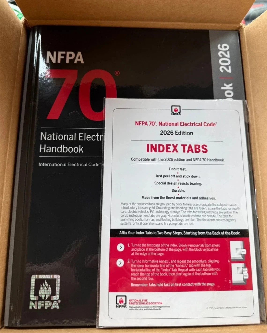 NFPA 70 National Electrical Code (NEC) Handbook 2026 Hardcover December 9 20