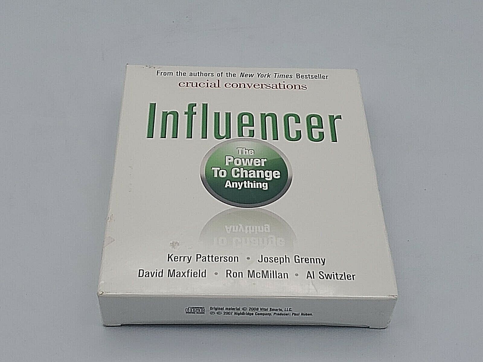Influencer: The Power to Change Anything CD Audiobook Kerry Patterson- J Grenny