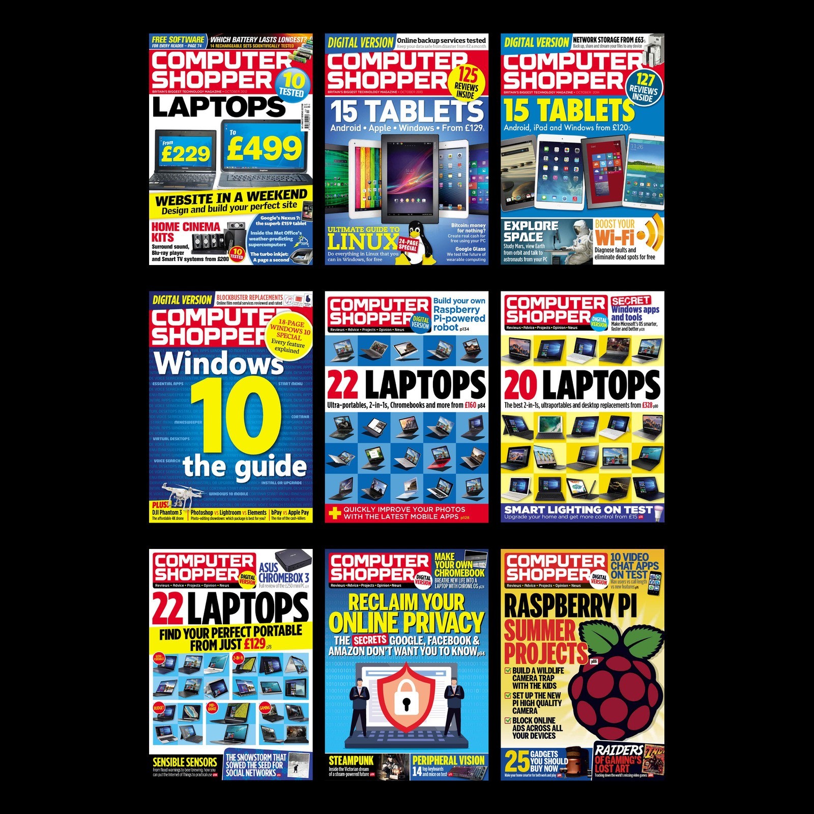 Computer Shopper UK magazine – 138 issues on USB + immediate bonus