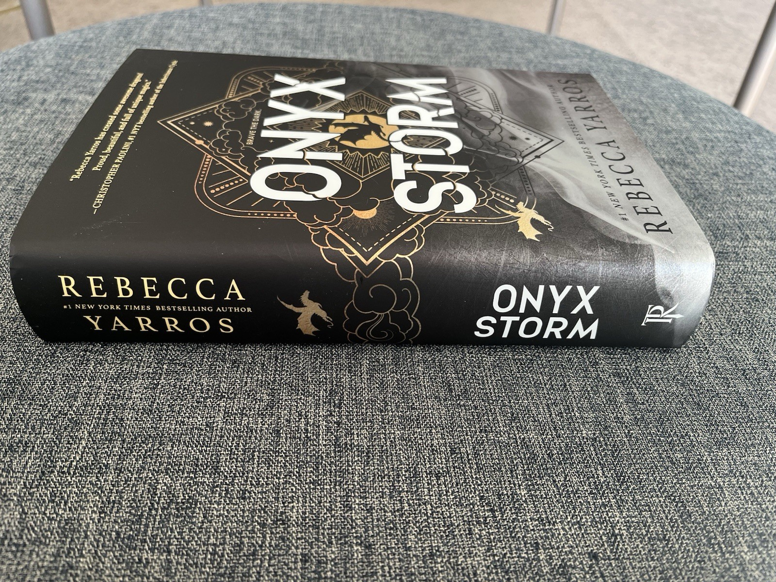 Onyx Storm (Standard Edition) Hardcover by Yarros Rebecca – New Never Read