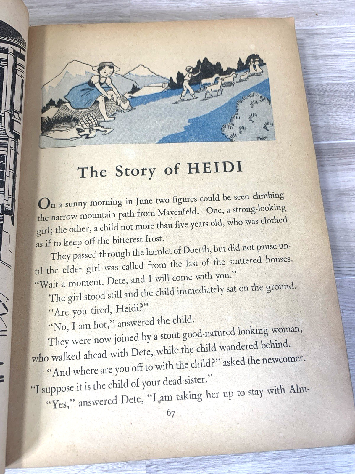Big Big Story Book, Whitman Publishing, Hardcover, 1938