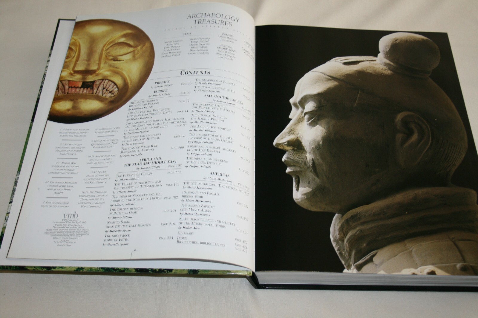 ARCHAEOLOGY TREASURES 2006 vmb Publishers Hardback 10.5″x14.5″ 432 pages LKE NEW