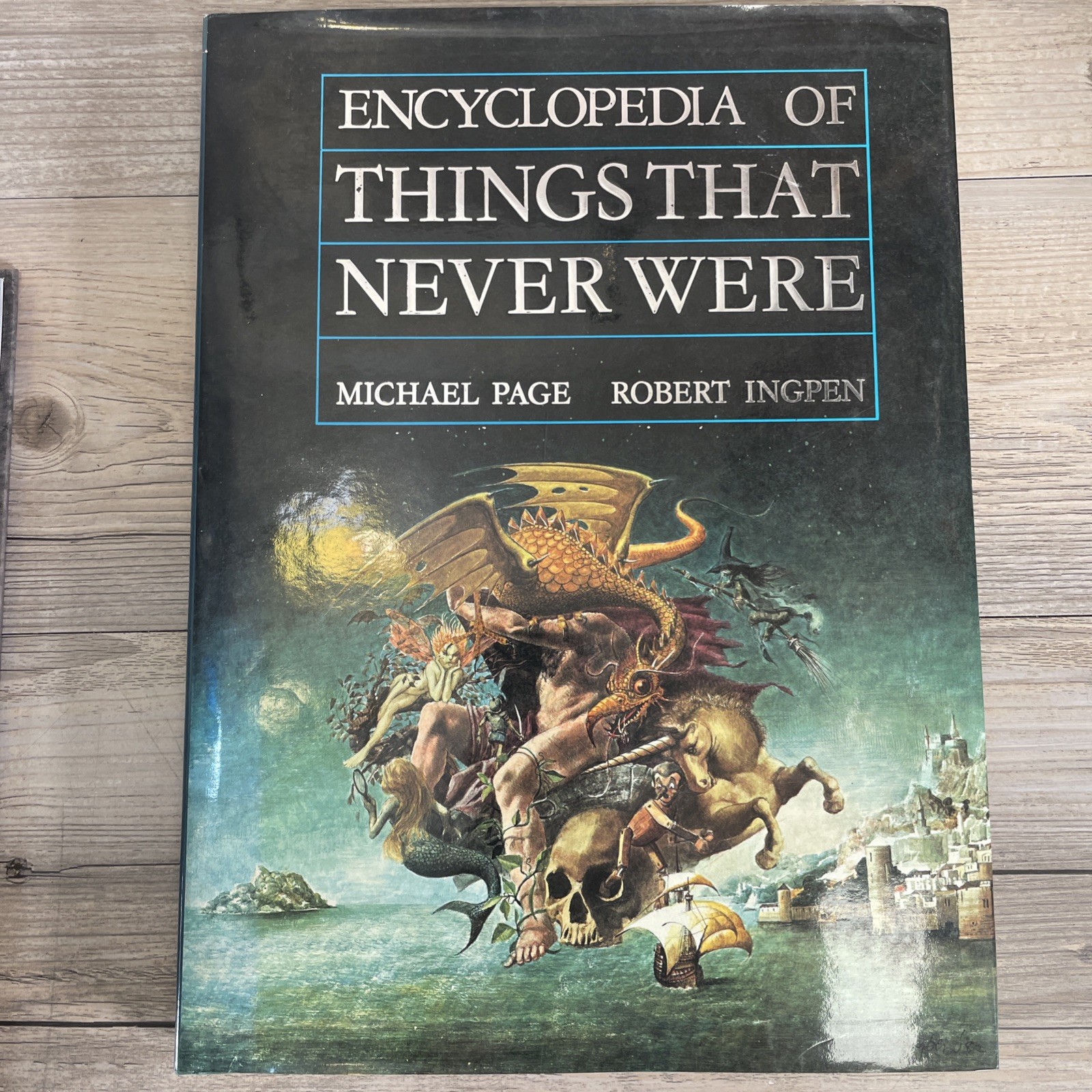 Encyclopedia of Things That Never Were, 1st Edition In US 1987 HCDJ Fantasy