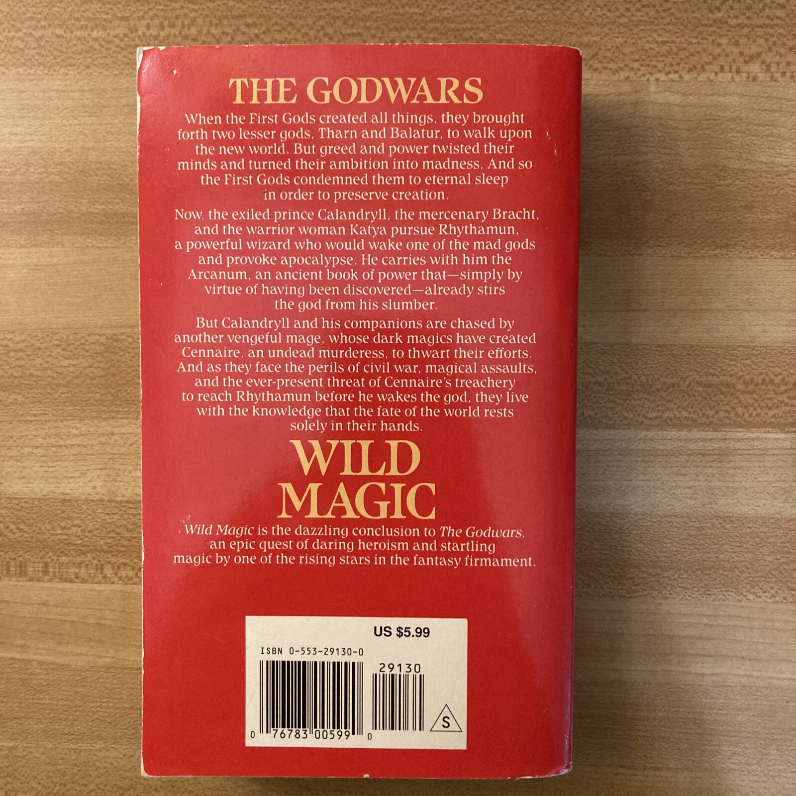 The Godwars Trilogy (Dark Magic, Wild Magic, Forbidden Magic) by Angus Wells Ban