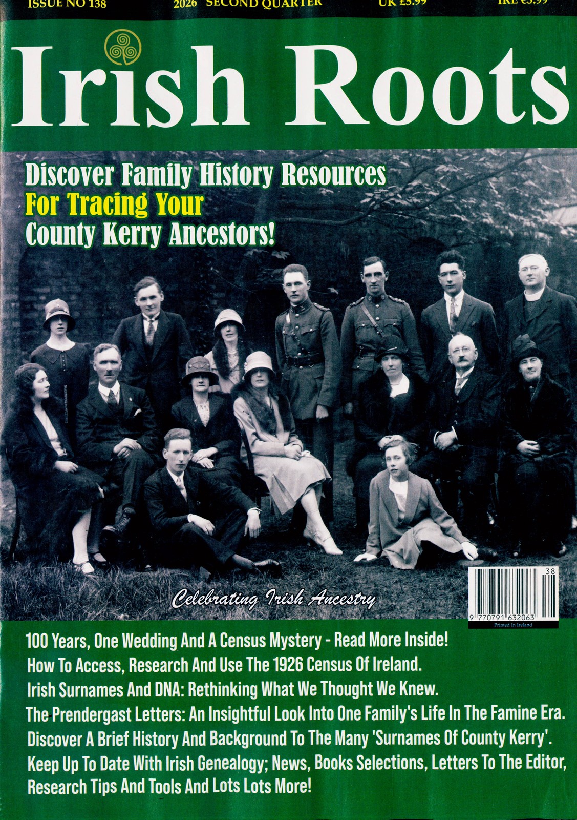 IRISH ROOTS MAGAZINE NO 138