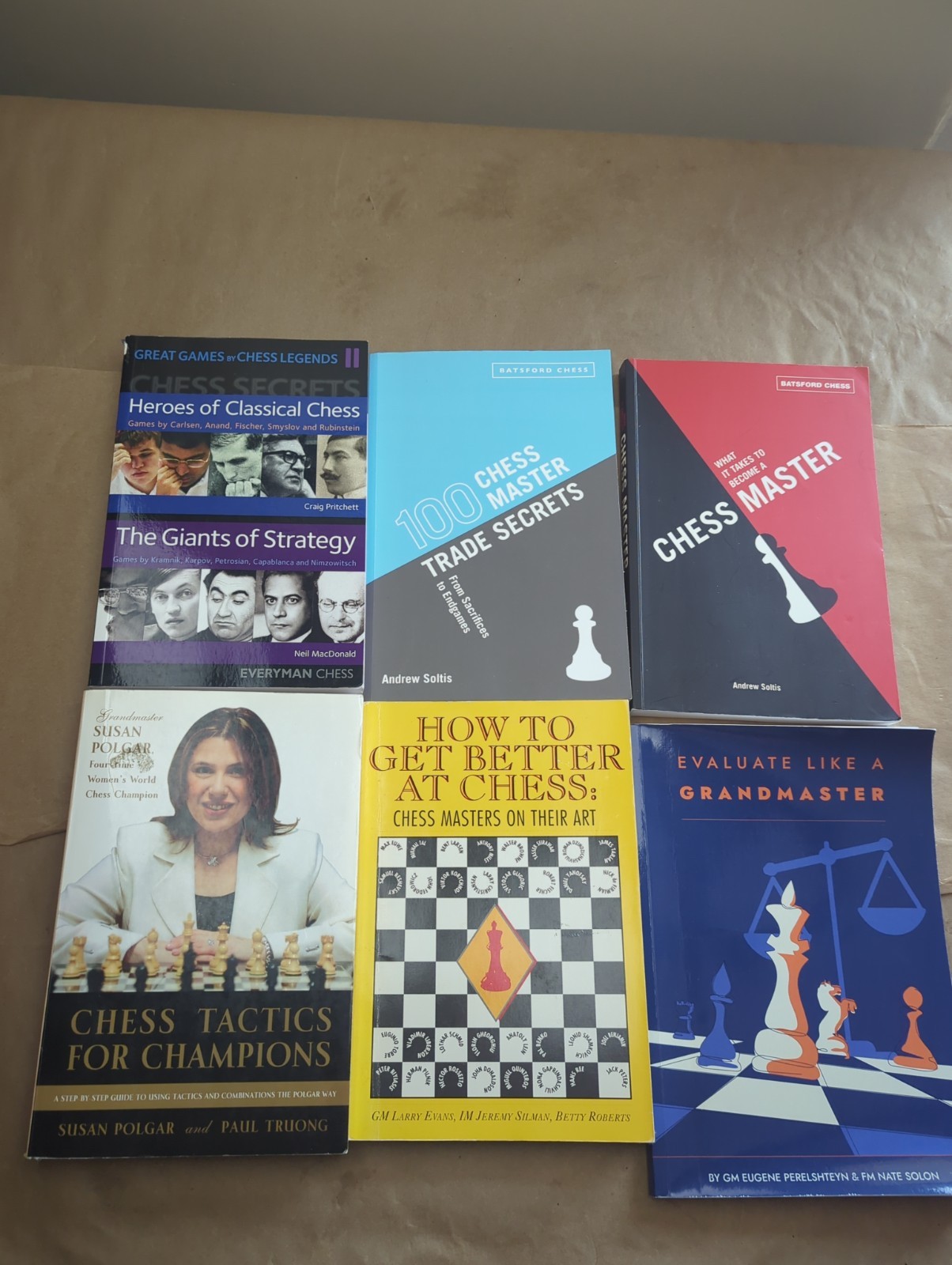 6 Chess Book Lot Master Play Like Grandmaster Learn From What It Takes Education