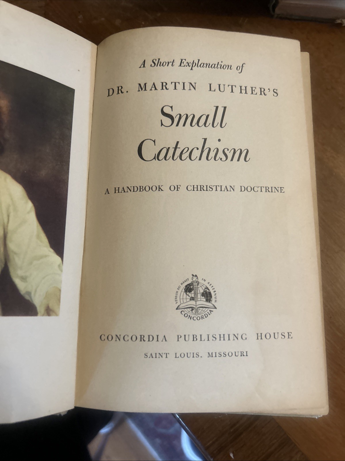 Vintage Lutheran Book Lot English/German Bibles Marin Luther HC/ Leather