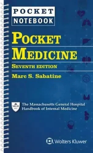 Pocket Medicine: The Massachusetts General Hospital Handbook, 7th Edition NEW
