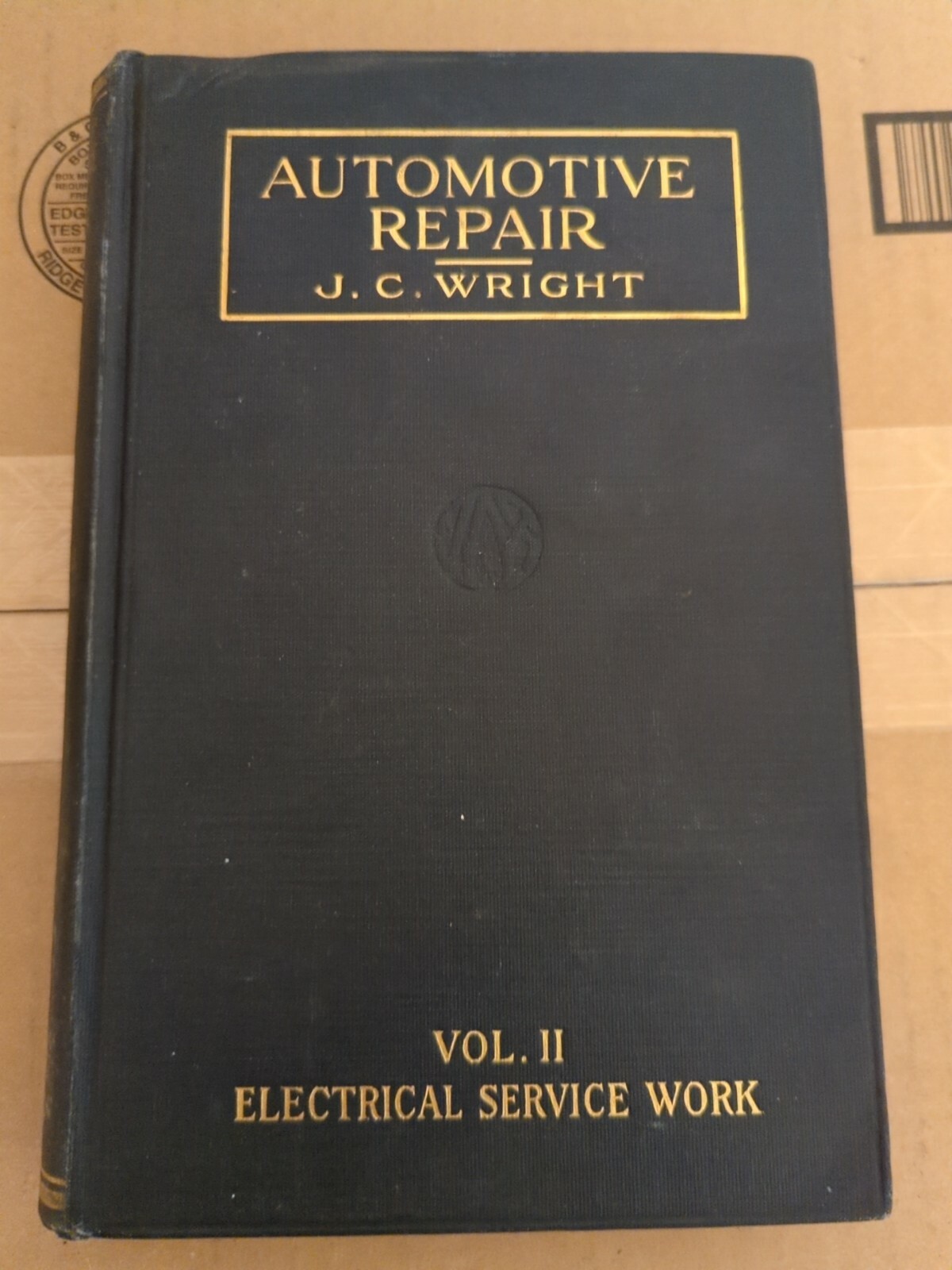 1921-22 Automotive Repair Vol. I-IV General Repair Work Electrical J.C. Wright
