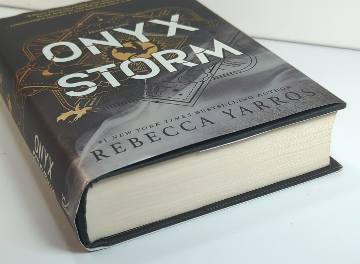 Onyx Storm: The Empyrean Series Book 3 Rebecca Yarros 2025 Hardcover Dust Jacket