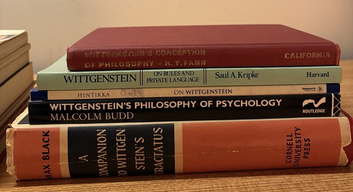 Lot of 11 Ludwig Wittgenstein Books, Primary and Secondary