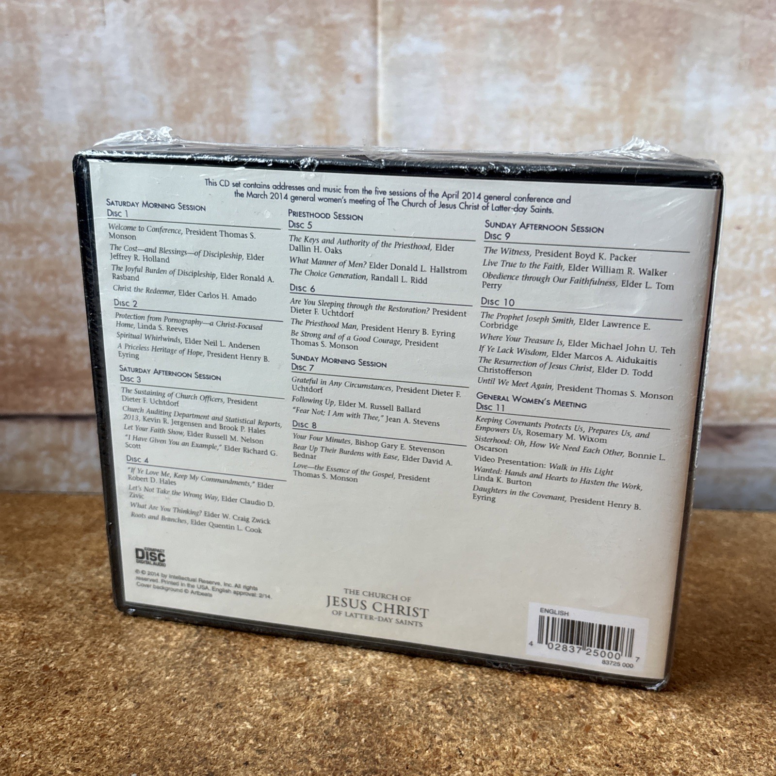 184th Semiannual General Conference Oct 2014 Latter-Day Saints 10 Disc CD Mormon