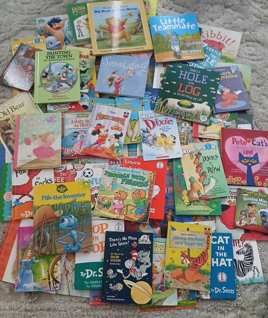 Lot of 20 Story Time Books for Kids Picture Daycare Childre MIX Assorted Bundle