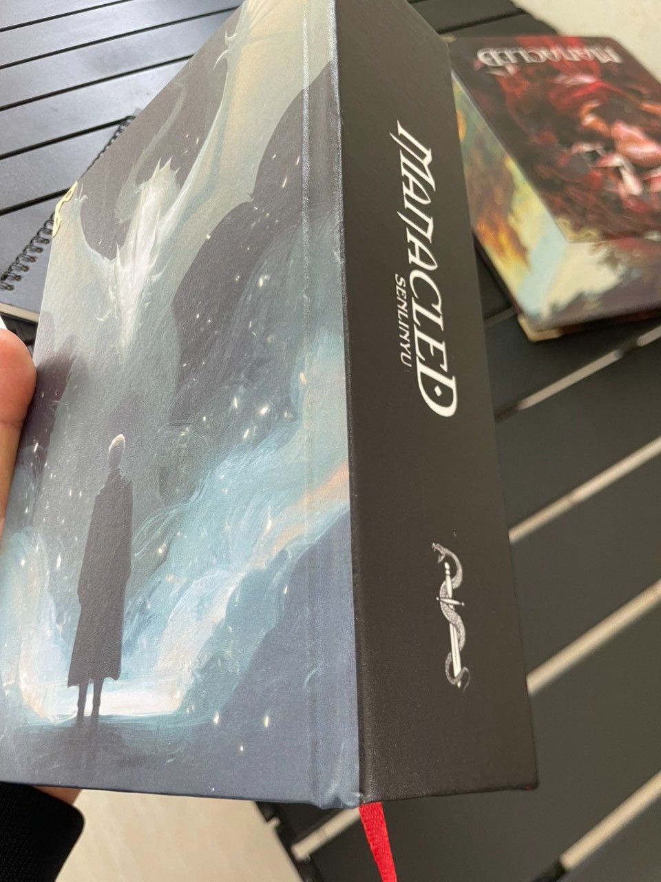 Book Manacled – Limited Edition Novel: Sharp 3-sided print