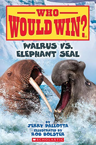 Walrus vs. Elephant Seal (Who Would Win?) (25) – Paperback – GOOD