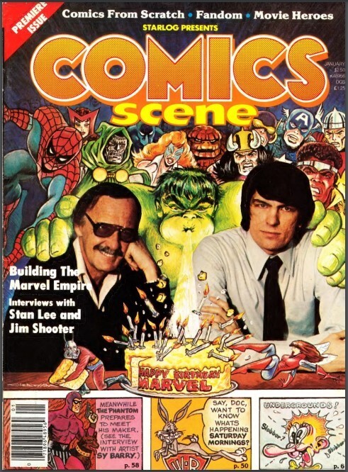 COMICS SCENE MAGAZINE 58 Select Issue Collection On USB Flash Drive